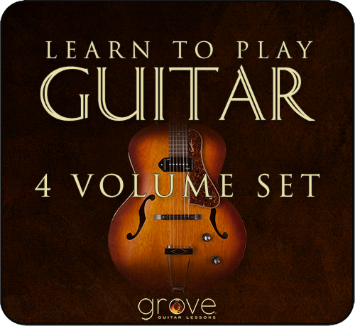 Learn To Play Guitar- 4 Volume Set | Grove Guitar Lessons